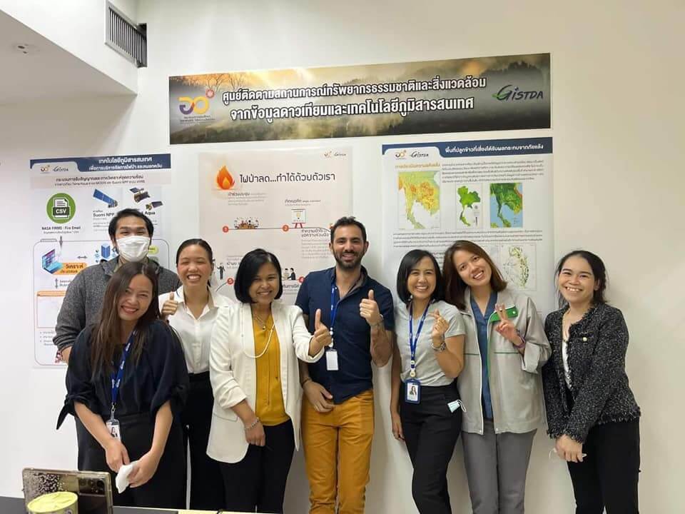 Thaïlande : Formation de la GISTDA à la gestion des risques naturels